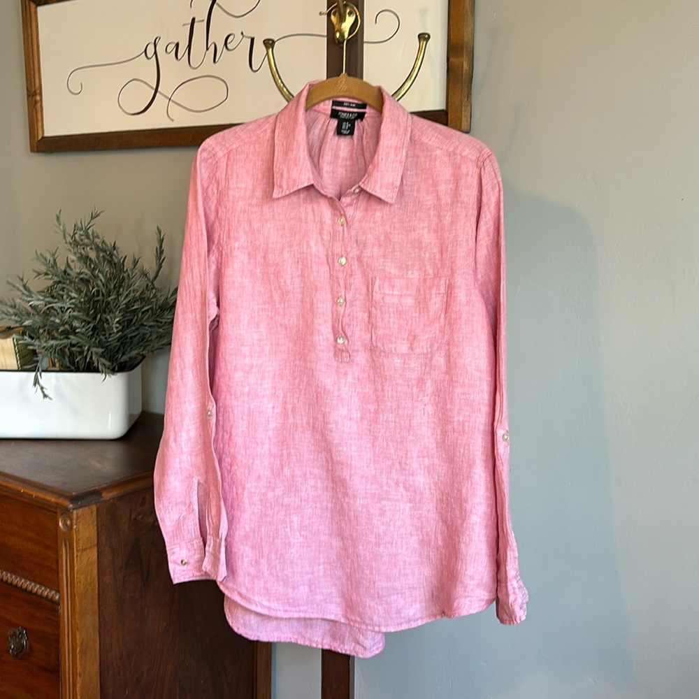Jones & Co 100% Linen Shirt